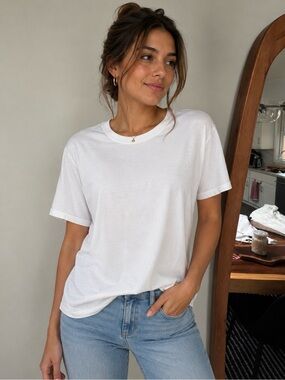Joseph Classic White Short Sleeve Tee